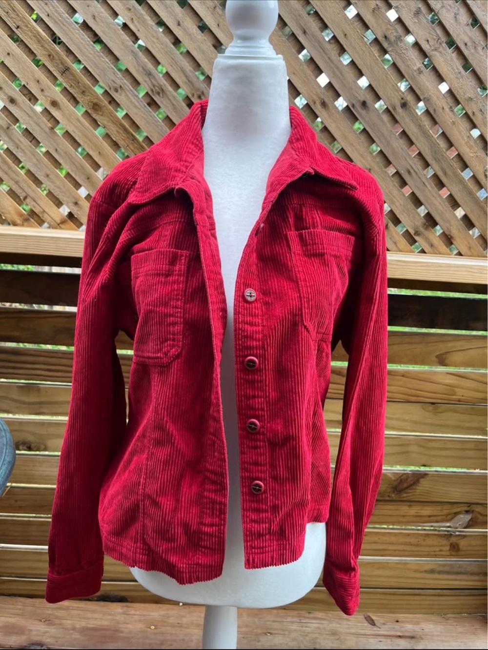 Dress barn corduroy jacket